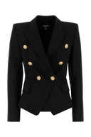 Balmain Black Wool Blazer