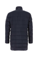 Herno Navy Blue Nylon Padded Jacket