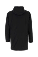 Herno Black Stretch Nylon Parka