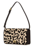 Valentino Garavani Printed Calf Hair Mini V Logo Signature Shoulder Bag