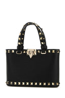 Valentino Garavani in pelle nera rockstud borse