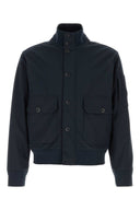 C.P. Firma Marineblå Stretch Polyester-jakke