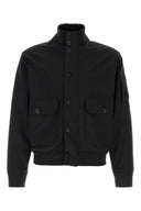 C.P. Company 블랙 스트레치 폴리에스테르 재킷