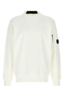 C.P. Company White Cotton Sweatshirt