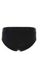 Emporio Armani Black Stretch Cotton Brief