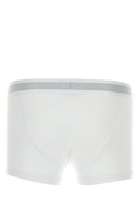 Emporio Armani White Stretch Cotton Boxer