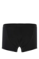 Emporio Armani Black Stretch Cotton Boxer Set