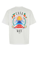 Casablanca White Cotton T Shirt