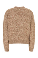 Cardigan Versace in misto lana bicolore