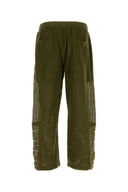 Baziszt Army Green Lace Layal Pant