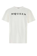 Alexander Mcqueen White Cotton T Shirt