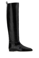 Khaite Colt-Stiefel aus schwarzem Leder