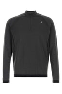 Stone Island Charcoal Wool Blend Sweater