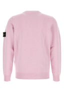 Stone Island Pink Wool Blend Sweater