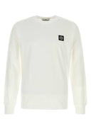 T-Shirt aus weißer Baumwolle von Stone Island