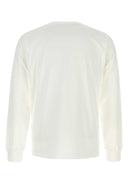 T-Shirt aus weißer Baumwolle von Stone Island