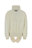 Giacca imbottita in nylon avorio Golden Goose Deluxe Brand
