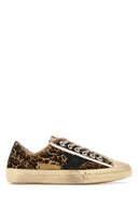 Golden Goose Deluxe Brand Printed Calf Hair V Star 2 Sneakers