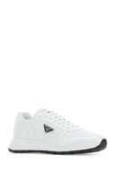 Prada White Re Nylon Prax 01 joggesko