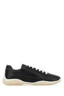 Schwarze Prada-Sneaker aus Nappaleder