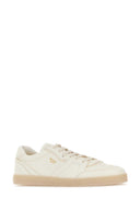 Prada White Leather Sneakers