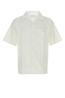 Prada wit poplin overhemd