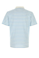 Prada Embroidered Piquet Polo Shirt
