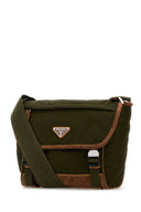 Prada Olive Green Re Nylon Crossbody Bag