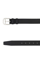 Prada Black Leather Belt