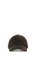 Prada bruine katoenen baseballpet