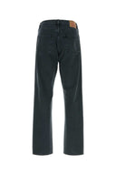 Donkerblauwe denimjeans van Prada