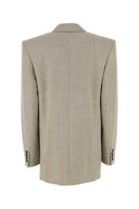 Saint Laurent Cappuccino-Wollblazer