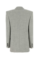 Saint Laurent Grey Wool Blazer