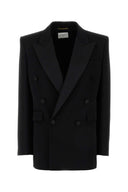 Saint Laurent Black Wool Blazer