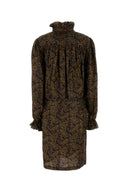 Bedrucktes Twillkleid von Saint Laurent
