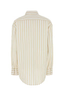 Saint Laurent Embroidered Oxford Shirt