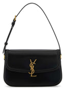 Saint Laurent Solferino Umhängetasche aus schwarzem Leder