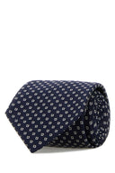 Saint Laurent Embroidered Silk Tie