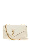 Saint Laurent Ice Leder mittelgroße Lou Lou Umhängetasche
