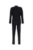 Dolce & Gabbana Midnight Blue Wool Blend Suit
