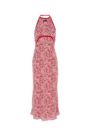 Miu Miu Printed Silk Dress