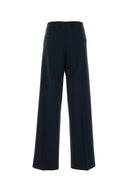 Miu Miu Blue Stretch Wool Pant