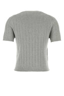 Miu Miu Grey Cotton Sweater