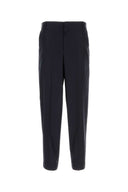 Pt Torino Midnight Blue Stretch Wool Blend Pant