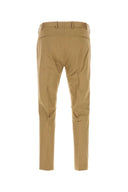 Pt Torino Camel Stretch Cotton Pant