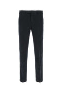 Pt Torino Blue Blue Stretch Cotton Blend Pant
