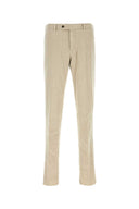 Pt Torino Sand Stretch Linen Blend Pant