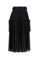 Sacai Embroidered Polyester Skirt