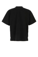 Sacai T-shirt en coton noir Sacai X Carhartt Wip