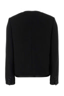 Schwarzer Blazer aus Wollmischung von Dolce & Gabbana